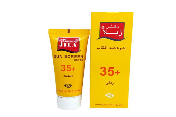 کرم ضد آفتاب SPF35 دکتر ژیلا مناسب پوست های معمولی تا خشک ۵۰ میلی لیتر